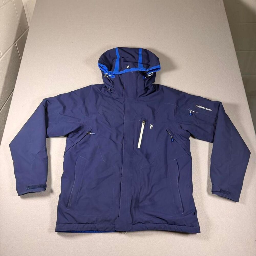 Peak-performance Men's Navy and Blue Jacket